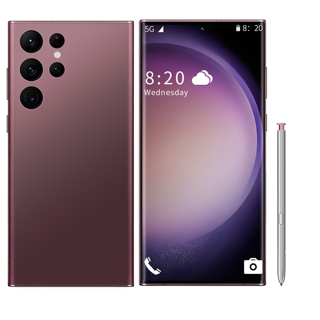 New Arrival Chinese Original Android 13 Smart Mobile Phone 6.8\" HD Screen MTK Deca Core Processor LTE CDMA German Spanish
