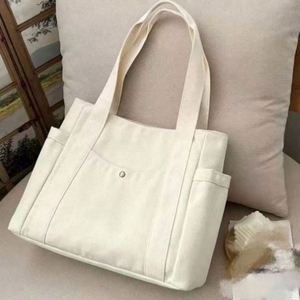 Custom Professional Style <b>Large</b> Capacity Silk Screen <b>Printed</b> Canvas Shoulder Logo Wholesale High Quality Promotional Bag - Product Image 6