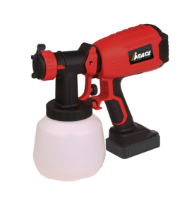 Pistolet de pulvérisation électrique portable 20V HVLP, pulvérisateur de <span class=keywords><strong>peinture</strong></span> sans fil DC sans balais, économique, capacité du gobelet 1200ml, qualité industrielle DIY - Product Image 1