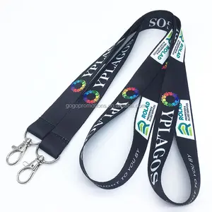 Passen Sie Ihr eigenes Logo Lanyard Sublimation Voll farbdruck günstigen Preis benutzer definierte Farben auf Pantone Blatt gedruckt Lan yards