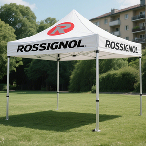 Heavy Duty Commercial Custom Outdoor Event Vendor <strong>Tent</strong> Canopy Hex Aluminum Big Custom Branded 10x10 Pop up Canopy <strong>Tent</strong> With Logo - Product Image 1