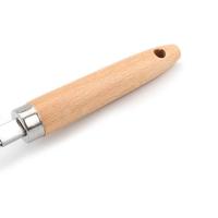 RONG DE Fouet manuel en acier inoxydable pour la pâtisserie, avec manche en hêtre, compatible lave-vaisselle, vente en gros