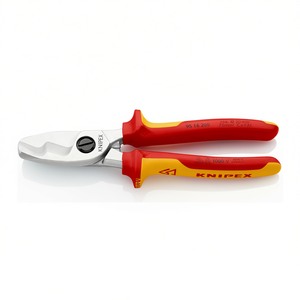 Coupe-câbles Knipex 200 mm 1000 V isolé pour la coupe de fils en cuivre et en aluminium - Product Image 3