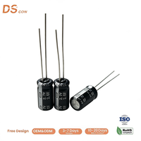Condensateur Farad 2,7 V 2F 6x12 mm, supercondensateur EDLC, charge rapide, durable, polarisé pour les circuits de stockage d'énergie haute puissance