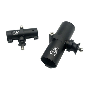 RJX 20/30mm Horizontal Folding Arm Parts for Agricultural Drones Aluminum Alloy Carbon Tube <b>Clamp</b> Adapter Connector Black Model - Product Image 2