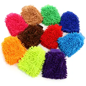 New Arrival Funny Car Wash Soft Microfiber Gloves for Sale