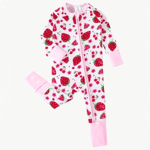 Prêt à expédier : Lot en gros de pyjamas en bambou pour bébés et famille, doux et respirants, en boîte mystère - Product Image 3