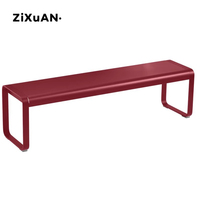 Table et chaises d'extérieur en aluminium pour hôtel, patio, cour, balcon, mobilier de loisirs, chaise de salle à manger, table basse de jardin imperméable