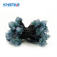 12mm 5V SMD 5050 LED Piksel Noktası Kalıcı Işık IP68 PC Malzeme RGB Değiştirilebilir Renk Yüksek CRI 85 Noel Peyzaj Aydınlatması