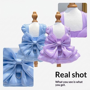 Princess Pet Wedding Dress - Elegant Lace <strong>Gown</strong> for Small <strong>Dogs</strong> &amp; Cats, Spring Party Tutu for Teddy &amp; Bichon - Product Image 6