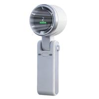 Mini ventilateur portatif haute vitesse USB, pliable, à porter autour du cou, turbo, longue autonomie, petit souffleur d'air rafraîchissant
