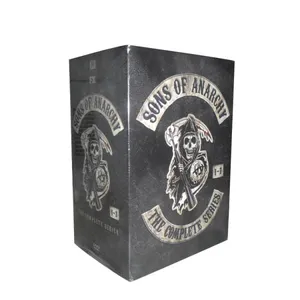 Sons of Anarchy the Complete series 30 DVD Discs Factory Wholesale DVD Movies TV Series Cartoon Region 1/Region 2 Free Shipping