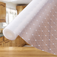 Tampon de réfrigérateur non adhésif robuste protecteur d'armoire transparent de doublure de cuisine en EVA inodore pour le nettoyage des prix de gros essentiels