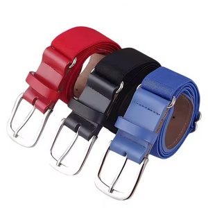 Cinturón de Seguridad Unisex Superelástico de Cuero Genuino y Accesorios, Nuevo Equipo Deportivo para Exteriores para Hombres y Mujeres, para Béisbol y Golf - Product Image 1