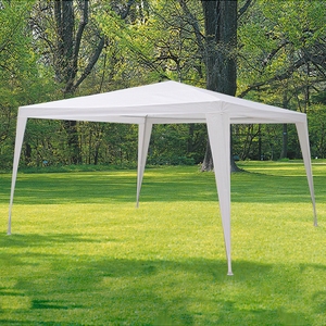 Pergola bianca smontabile, 3x3 metri - Product Image 1