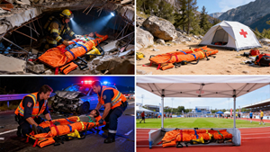 Colchón Inflable de Vacío Plegable de Buena Calidad para Fijación Corporal en Emergencias y Rescate - Product Image 5