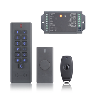 Kit de Control de Acceso Inalámbrico Autónomo Tuya IP67 con Teclado RFID 125Khz 13.56Mhz IC ID, Sistema de Control de Acceso con Cerradura Inteligente Wifi - Product Image 1