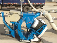 Machine de sablage automatique portable certifiée CE/ISO Propre route en béton grenaillage acier moteur de conception verticale