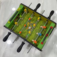 Mini-jeu de football de table classique de 34 cm pour enfants, en MDF, jeu de baby-foot pour enfants en vente