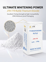 Dioxyde de titane rutile de qualité industrielle HLBC JTR-779, pureté 93%, pigment en poudre blanche, prix au kg, Guangdong, pour applications architecturales