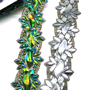 Supply <strong>Samba</strong> Dressing Decorative Crystal Rhinestone Trims Iron on Rhinestone Chain Trimmings for Trinidad Caribbean 2025 - Product Image 3