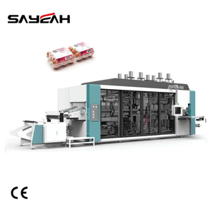 Tự động thermoforming Máy <span class=keywords><strong>PP</strong></span> vỉ chân không hình thành <span class=keywords><strong>PVC</strong></span>/<span class=keywords><strong>PET</strong></span>/PS nhựa khay trứng thermoforming Máy làm - Product Image 1