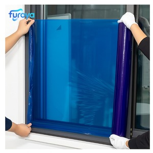 Película Protectora de Vidrio PE para Construcción y Renovación, Antipolvo, Prevención de Rayones, Protector Temporal para Superficies de Ventanas - Product Image 3