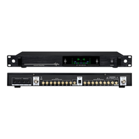 Amplificateur d'antenne de microphone LS3 série AT-8/AT-16 avec connecteur XLR, bande passante 500-990 MHz, garantie 3 ans, capteur infrarouge