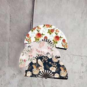 Abanico de Bambú Negro para Kung Fu, 33cm, Plegable, Pintado a Mano, Natural, Hecho a Mano, Duradero, Tema Musical, Halloween, Año Nuevo, Venta al Por Mayor - Product Image 3