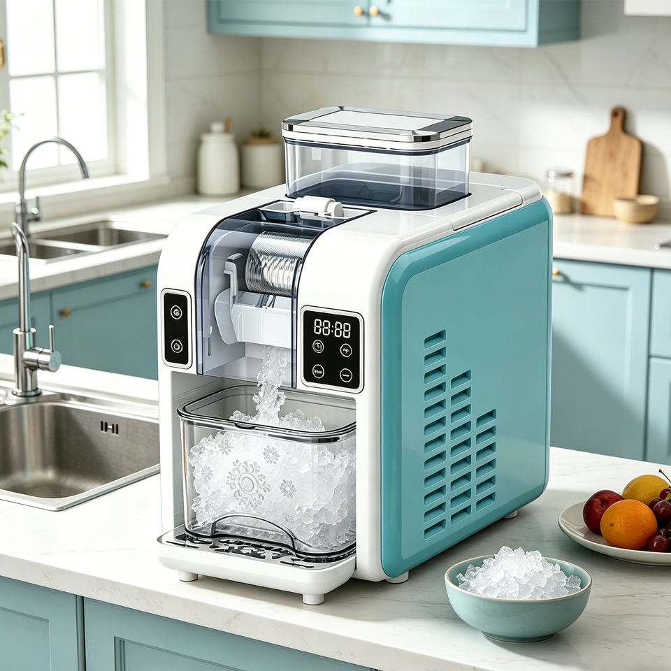 Automatic Ice Smoothie Milk Snow Ice Smoothie Machine Household ...