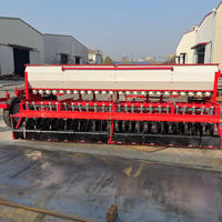 Promotion : Semoir agricole pour tracteur, type double disque, pour blé, riz et luzerne, 24 rangs, haute productivité