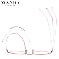 Montures de lunettes optiques de luxe en acétate et titane, légères et confortables, de forme polygonale, couleurs personnalisées OEM ODM