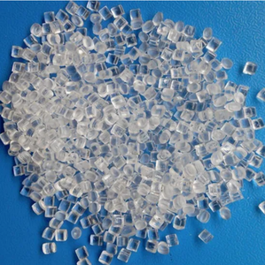 Granulés de plastique blanc transparent cristallin, matière première GPPS vierge de qualité extrusion - Product Image 1