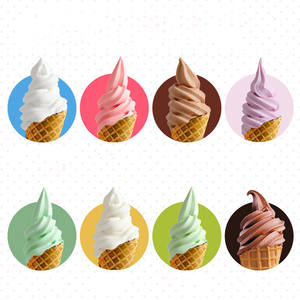 OEM/ODM poudre de crème glacée gelato au chocolat de qualité supérieure poudre de crème glacée halal prémélange poudre de crème glacée molle halal fournisseur - Product Image 2