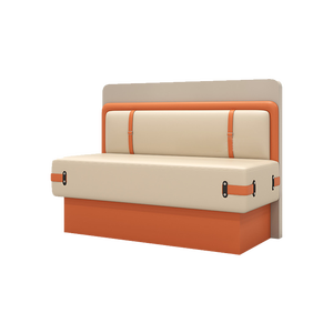 Ensemble de <span class=keywords><strong>table</strong></span> et de chaises de barbecue de <span class=keywords><strong>restaurant</strong></span> commercial XZY, facile à nettoyer, avec banquette en cuir - Product Image 6