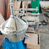 Máquina separadora de crema de leche centrífuga de pila de discos