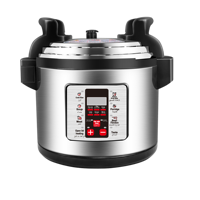Olla a Presión Eléctrica Comercial de 55L con Diseño Inteligente Multifuncional para Cocinar en Grandes Cantidades en Restaurantes y Cantinas