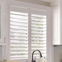 Volets de fenêtre sur mesure en PVC et aluminium, panneaux à persiennes, volets horizontaux en bois de style français, fabrication chinoise