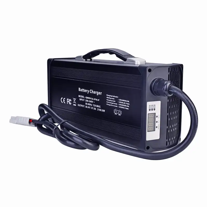 60A 55A 1500W AC 220V 12V เครื่องชาร์จแบบพกพาสำหรับเครื่องชาร์จแบตเตอรี่ตะกั่วกรดแบบเจลสำหรับรถกอล์ฟแบตเตอรี่ EV