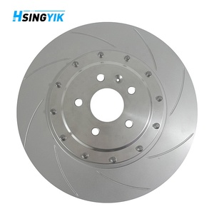 Disco de Freno de Rotor Delantero de 2 Piezas Hsingyik para Audi TT TTRS Seat <span class=keywords><strong>Leon</strong></span> 8J0615301K 370X32MM - Product Image 3