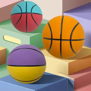 6厘米超高弹迷你橡胶小篮球减压玩具空心弹力球儿童打不过弹跳球