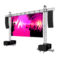 Écran LED de location intérieur/extérieur P2.6 P2.9 P3.91, mur vidéo LED pour scène, concert, événement, spectacle, montage sur structure