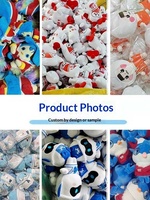 Porte-clés en peluche personnalisés style Chibi en forme d'animaux, breloques de poupées de dessin animé, pendentifs personnalisés pour sacs d'école, commandes en gros avec logo