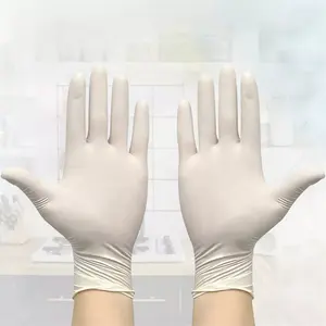 Malaysia Whole Cabinet Sterile Latex handschuhe Latex Guantes Großhandels preis Puder freie Einweg-Latex handschuhe für Zahnärzte