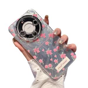 Funda para Teléfono MATE70/60 Pro P80 con Diseño <span class=keywords><strong>de</strong></span> Doraemon y Plumas, Efecto Flor Arrugada y Purpurina, a Prueba <span class=keywords><strong>de</strong></span> Golpes, para Chicas - Product Image 5