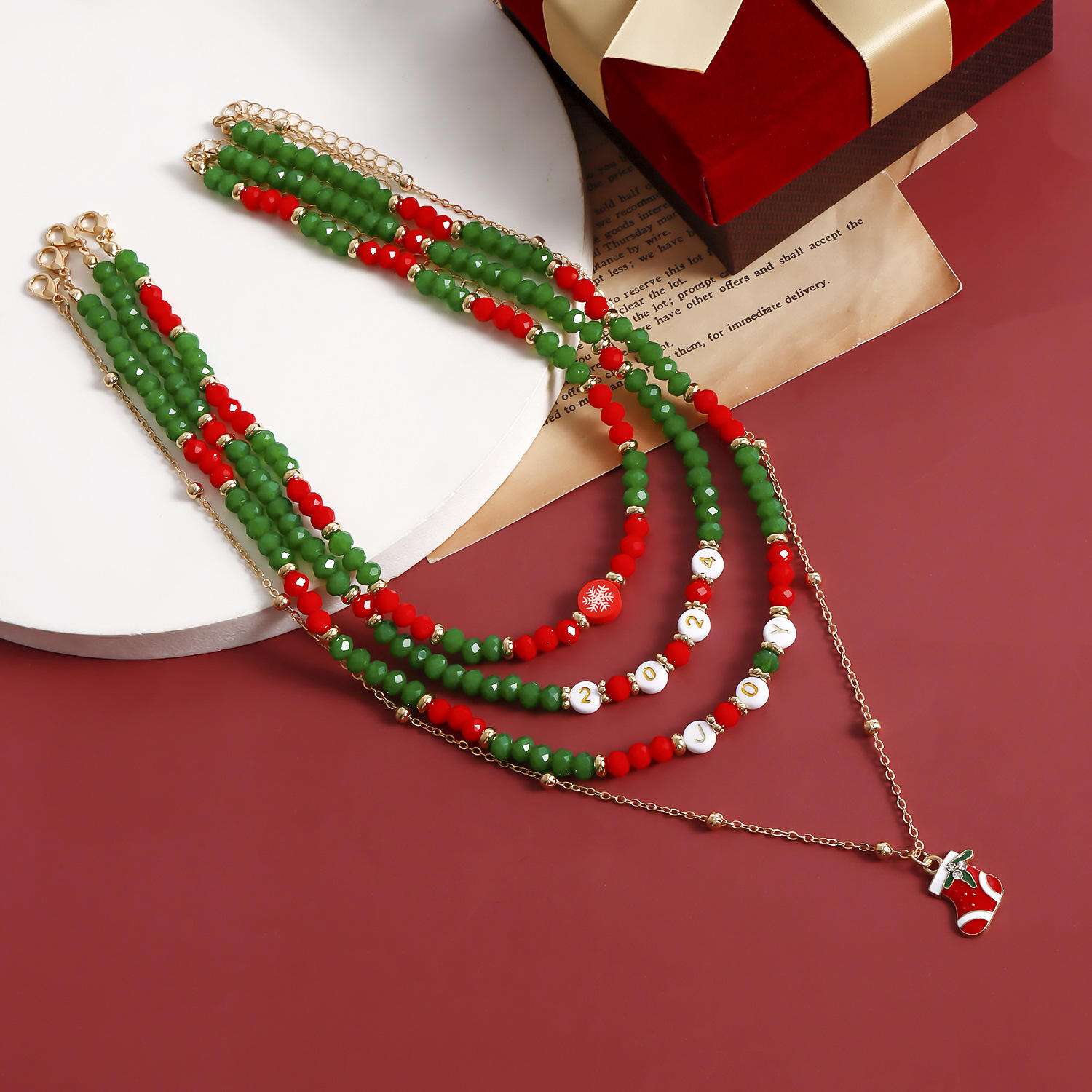 5 Christmas stockings