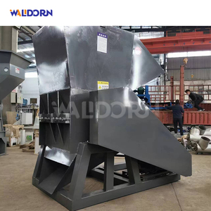 Automatic Single Shaft <b>Plastic</b> Bottle Crusher Shredder <b>Grinder</b> Gearbox Carbon Steel Blades 20KW for Recycling High Made China - Product Image 6