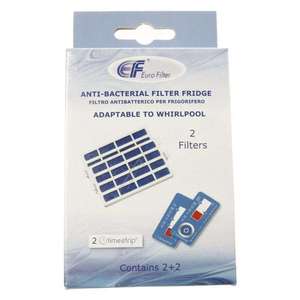 Paquete de 2 Filtros Microbacterianos WF109 F44838 de Carbón Activado Plástico para Uso Doméstico con TimeStrip - Product Image 1