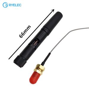 חם למכירה מקורה 2.2dbi 868 פסיבי mhz מיני קצר גומי אנטנה מסתובבת עם מחבר זכר - Product Image 6