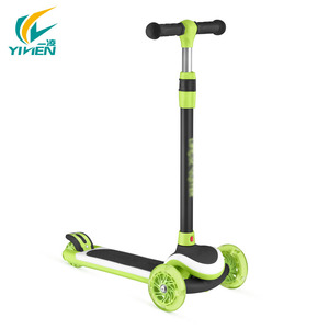 Trottinette pour tout-petits à 3 roues YILIEN 2026, nouveau design, lumières <span class=keywords><strong>LED</strong></span> multicolores sur le plateau et les roues, trottinette pour enfants avec Bluetooth - Product Image 3